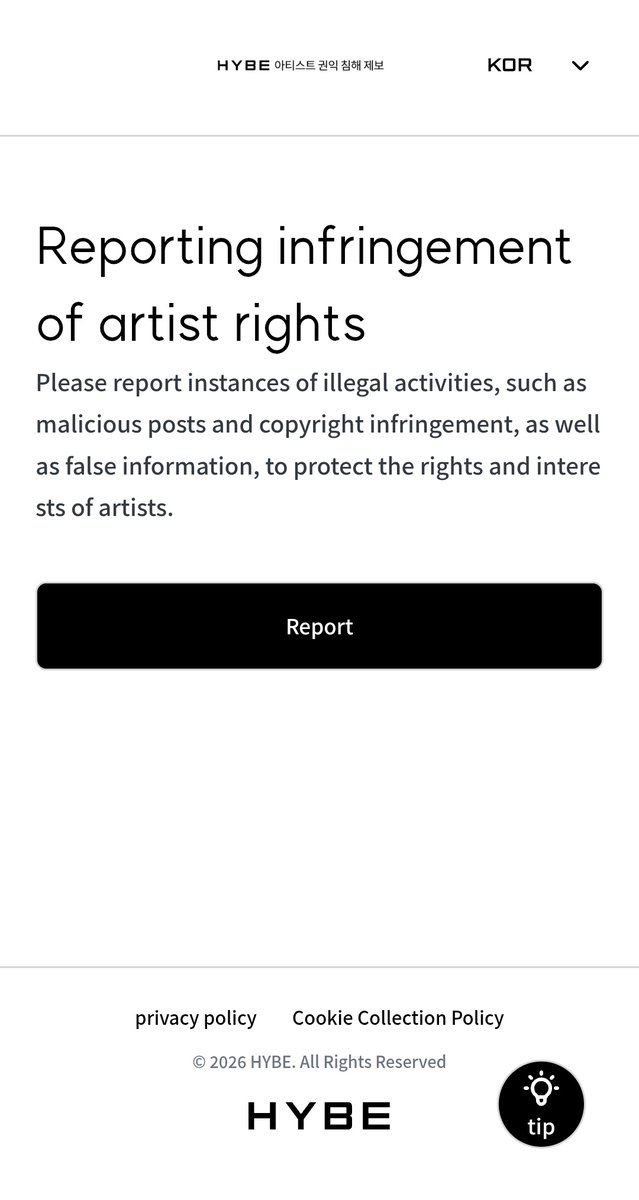 This account illegally uploaded the full cover without permission. It is a clear violation and a big disrespect to NI-KI‼️

Do NOT engage and let’s protect the artist’s work 🙏

MASS REPORT ⚠️
🔗: x.com/l07enha

REPORT THIS ON HYBE’s WEBSITE
🔗: protect.hybecorp.com