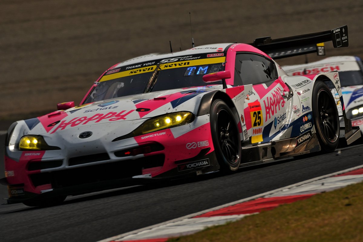 TA98_458MA's tweet image. 2026 SUPER GT Rd1
OKAYAMA GT 300KM RACE
GT300~No.25 HOPPY team TSUCHIYA

#SUPERGT2026 
#HOPPY #Schatz #GRSupra #TOYOTA 　
#松井孝允 選手
#洞地遼大 選手
#25号車の日 
#岡山国際サーキット