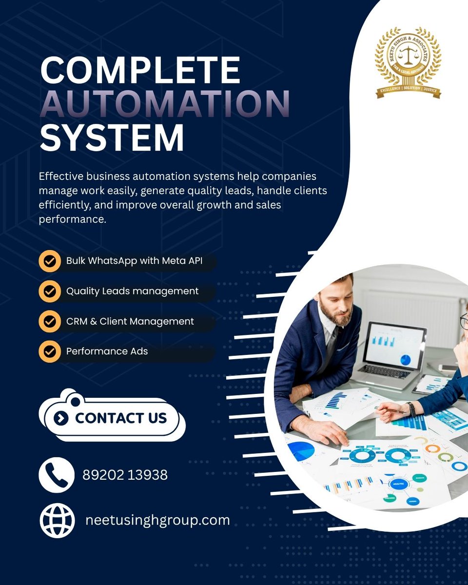 NSGroup999's tweet image. 🚀 Automate your business growth

Leads | CRM | Ads | WhatsApp API
Less work, more results
👉 wa.me/918920213938?t…
#Automation #Leads #CRM 🔥