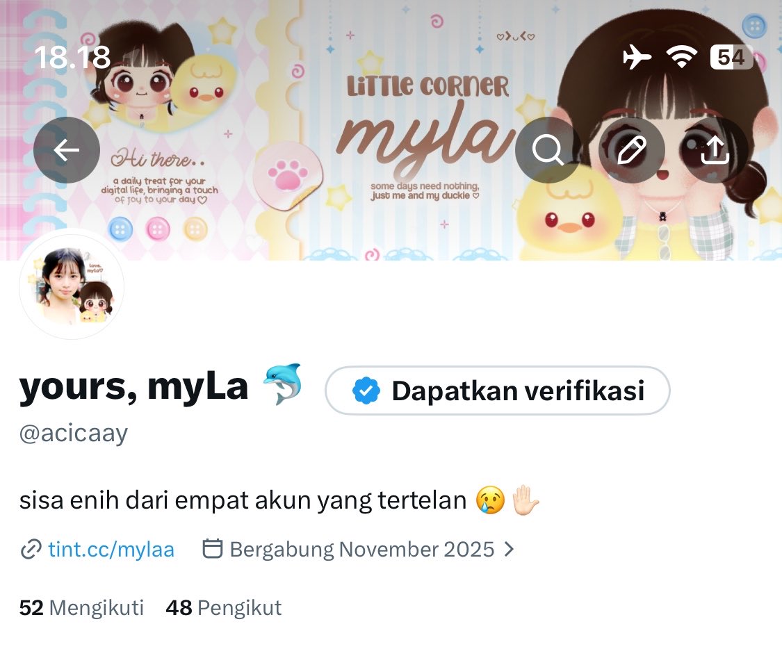 yours, myLa 🐥 tweet media