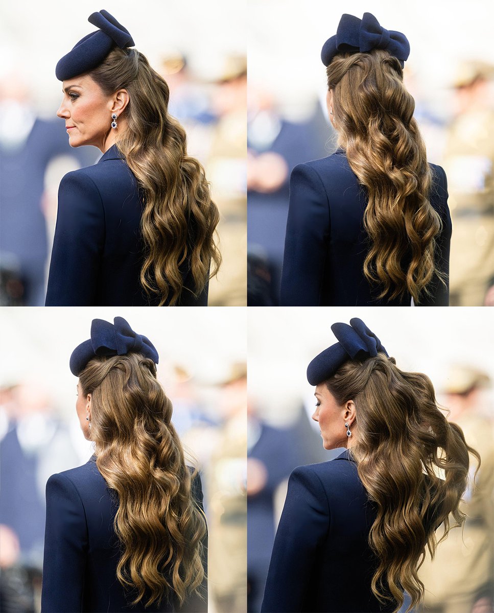 WOW! The Princess of Wales’ hair today was on another level 🤩