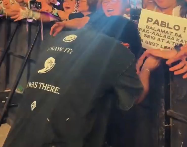 “pablo! salamat sa pag-aalaga kay sb19 at a’tin. da best leader” ☹️❤️‍🩹