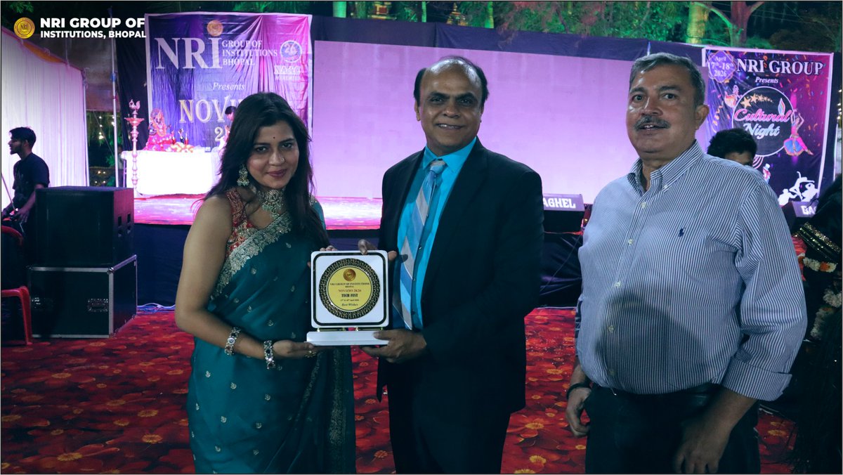NRIGroupIndia's tweet image. Cultural Event - Novizio 2026

#Novizio #Fest #Bhopal #NRIGroupIndia