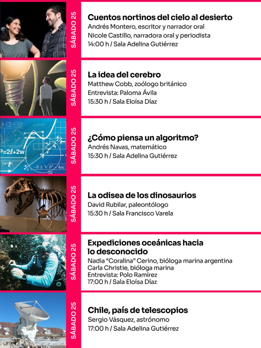 puertodeideas's tweet photo. ¡Nuestra expedición no se detiene! 🚀 Hoy sábado la curiosidad sigue siendo el motor en nuestro tercer día del Festival de Ciencia Puerto de Ideas Antofagasta. 🧪 https://t.co/pAJTwShbSc