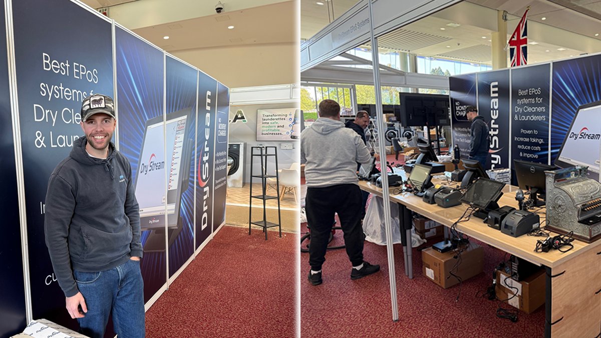 DryStream EPoS systems getting ready for CleanEx 26. Ascot Racecourse tomorrow and Monday. #besteposfordrycleaners #nomonthlycharges #drystream #drystreamepos