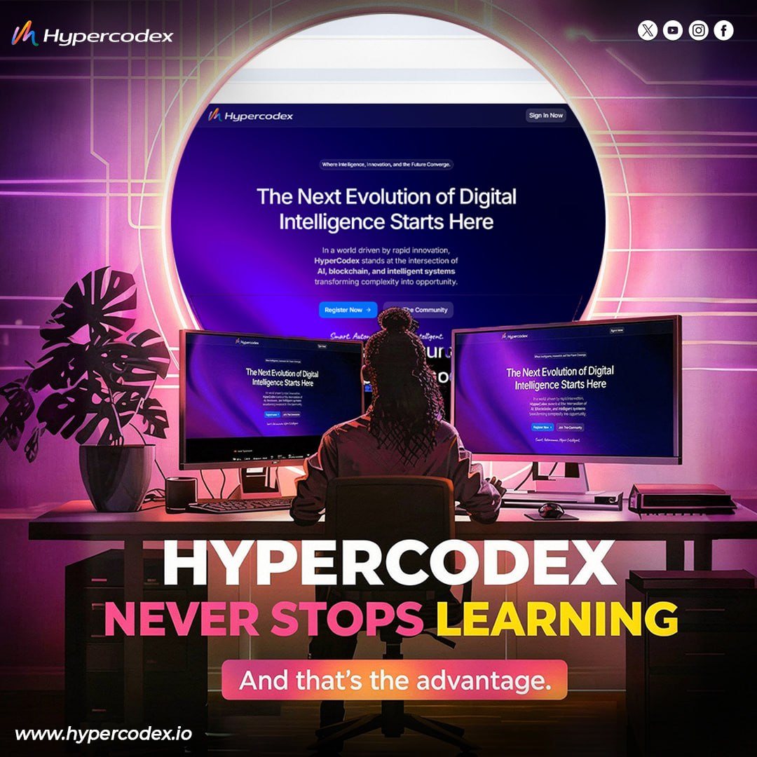 the_hypercodex's tweet image. 🔥 Intelligence that evolves. Results that scale.

Most systems automate
#HyperCodex adapts

Learns. Refines. Stays ahead.

⚡ Data → direction
📊 Patterns → opportunity
🤖 AI → smarter decisions

Don’t chase the market
Position ahead of it

👉 hypercodex.io