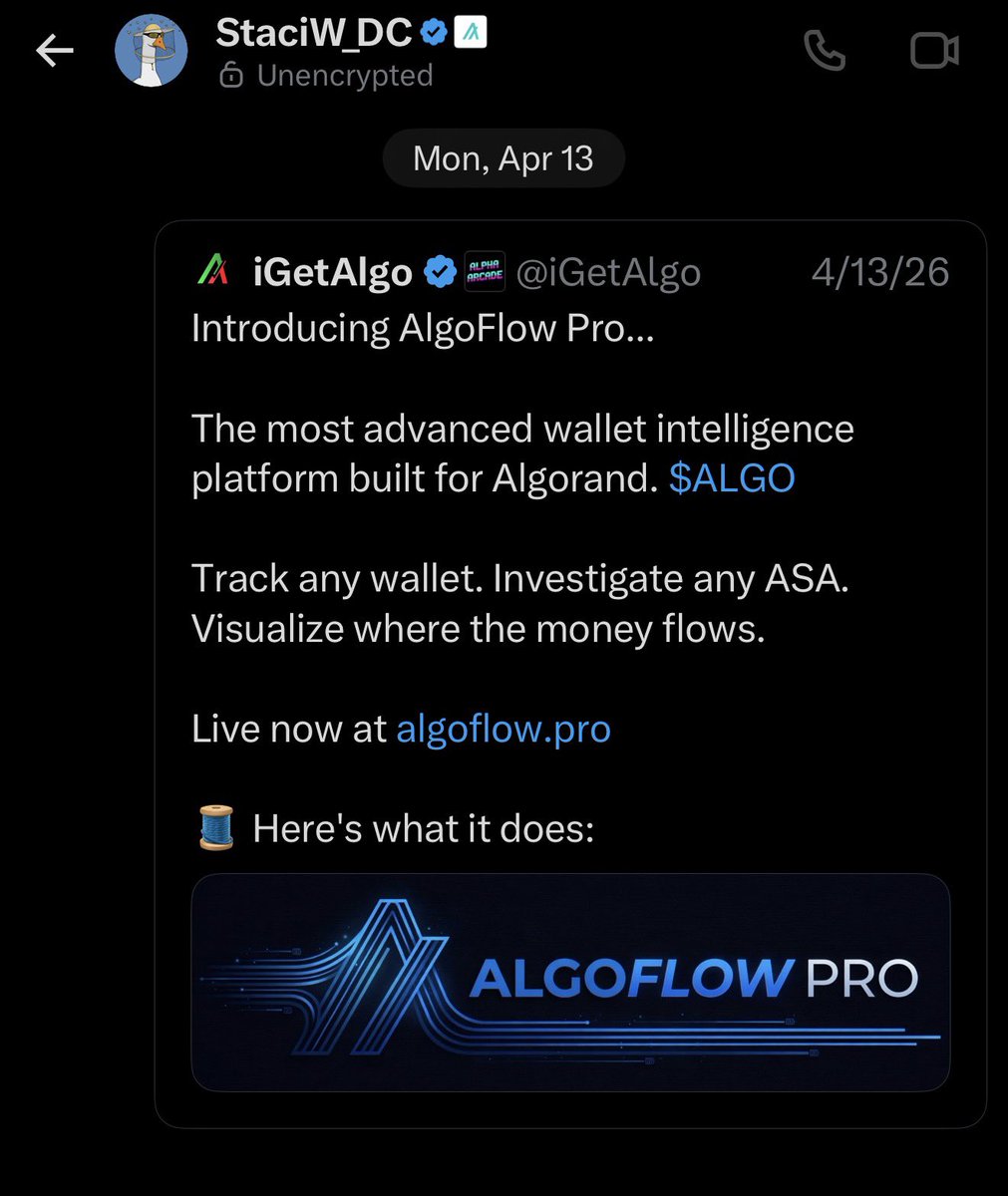 iGetAlgo tweet media