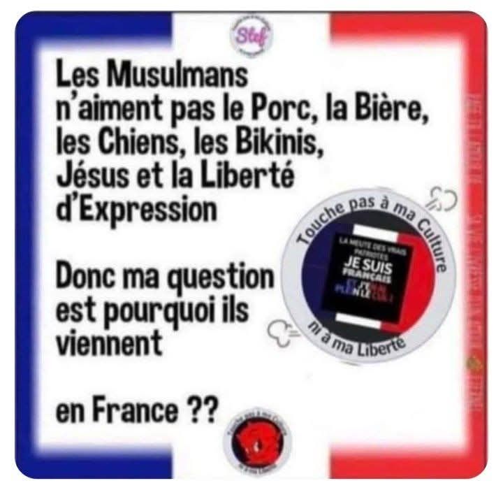 insultes ! Je ne réponds pas ! je bloque ! tweet media