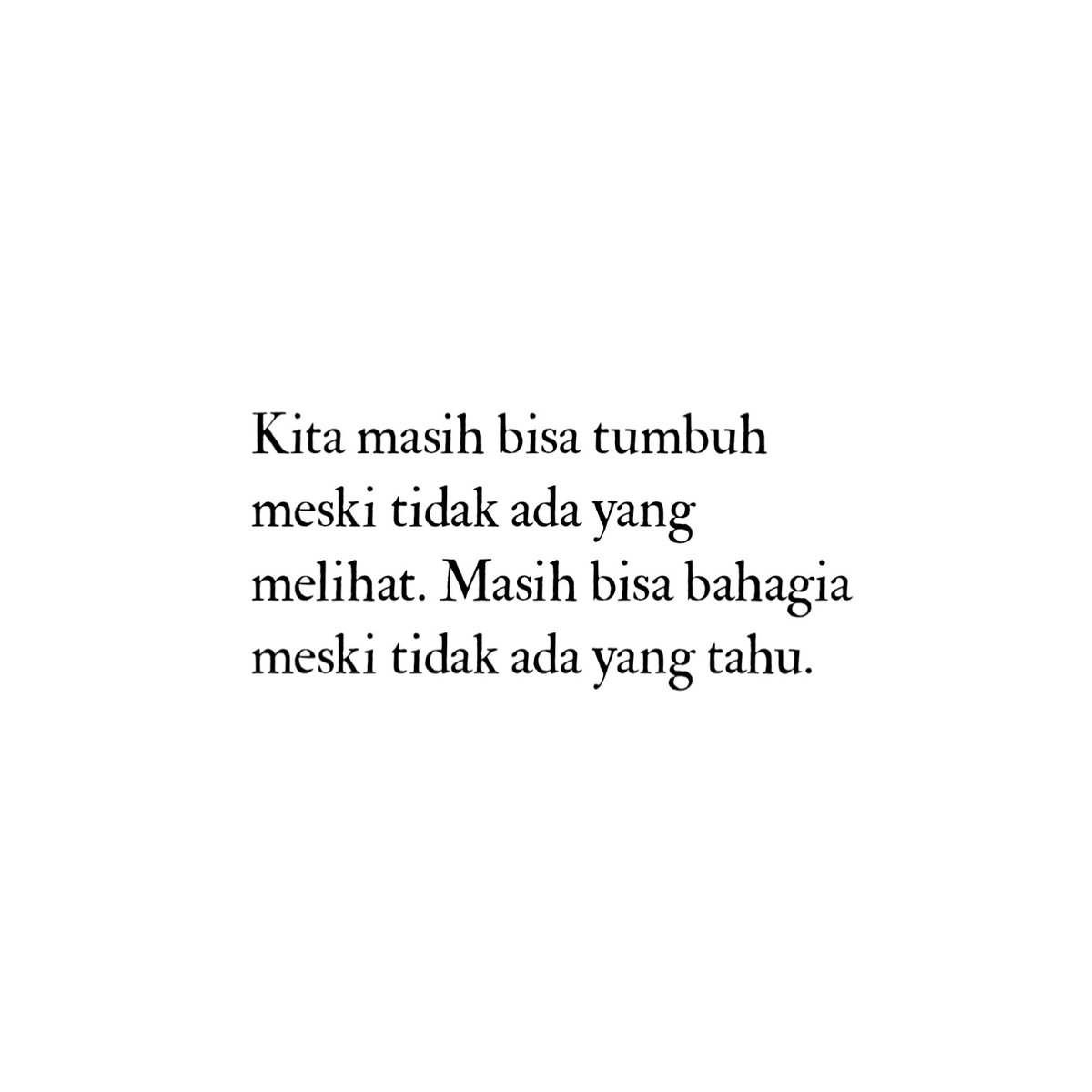 agstt's tweet photo. Sunyi tanpa butuh validasi https://t.co/1c4XerxycG