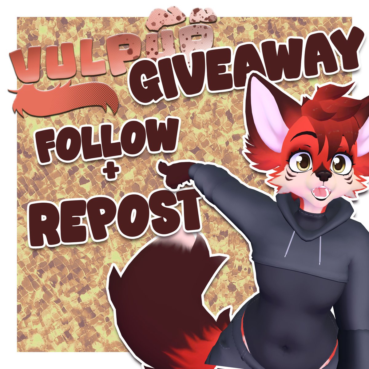 🦊🐶VULPUP GIVEAWAY🐶🦊
Winners get 1 free copy of Vulpup!  

- Repost 
- Follow  

2 winners will be drawn April 30th! 
Good luck! More info below ⬇