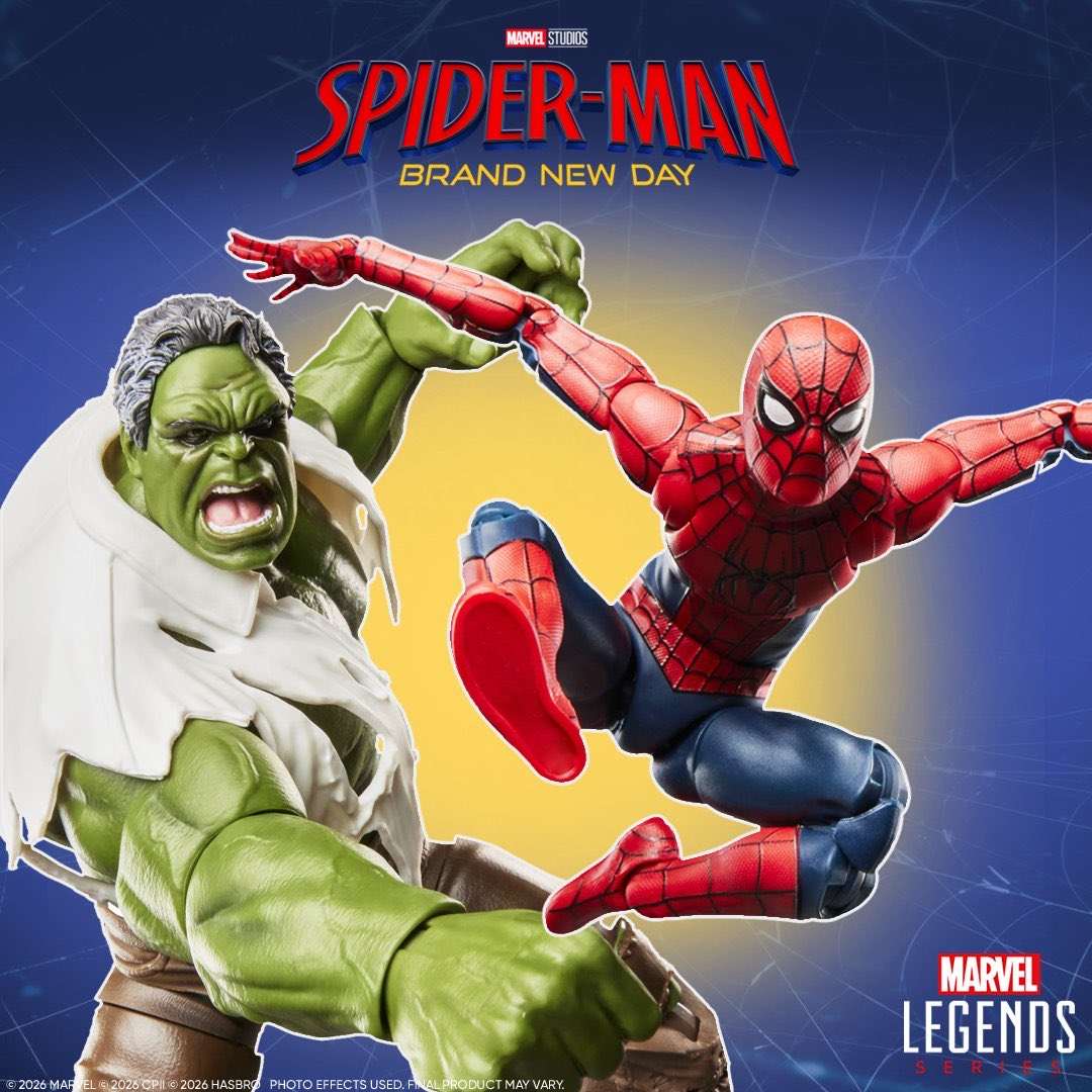 ¡La Marvel Legend de Hulk en ‘SPIDER-MAN BRAND NEW DAY’ deja caer que Hulk podría recordar quién es Peter Parker!

La descripción dice que Peter no sabe si Hulk le recuerda o no. En los cómics Hulk si recordaba a Peter cuando el resto le olvidó.