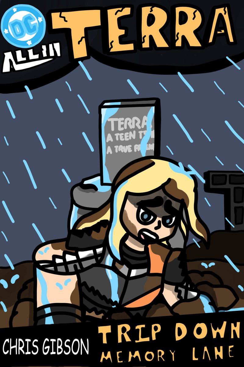 ScattershotStu2's tweet photo. Hey guys! Good morning and happy weekend. Today I wanted to show something I have been working on that I am excited to share. I am going to start a fan-made comic of Terra based off of a mix between the 2003 cartoon and other media in DC. Can't wait to work on this!(1/2) https://t.co/ZNWsFs6UbU