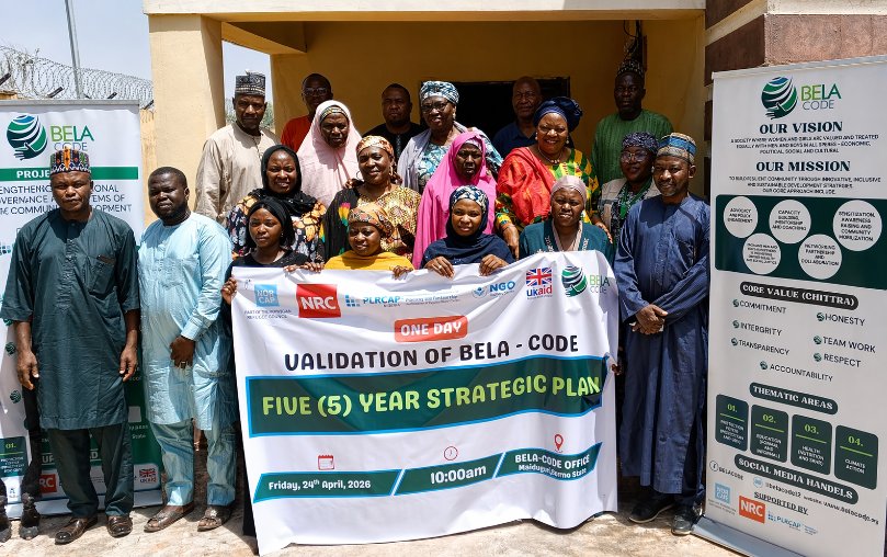 BelaCode12's tweet photo. BELACODE successfully conducted a validation meeting for its 5-Year Strategic Plan, bringing together key stakeholders, BOT members, government reps, community Stakeholders, and humanitarian and development partners.
#NORCAP
#NRC 
#PLRCAP 
#NGO SUPPORTHUP
 #UKAID https://t.co/MKV0pTZ1cn