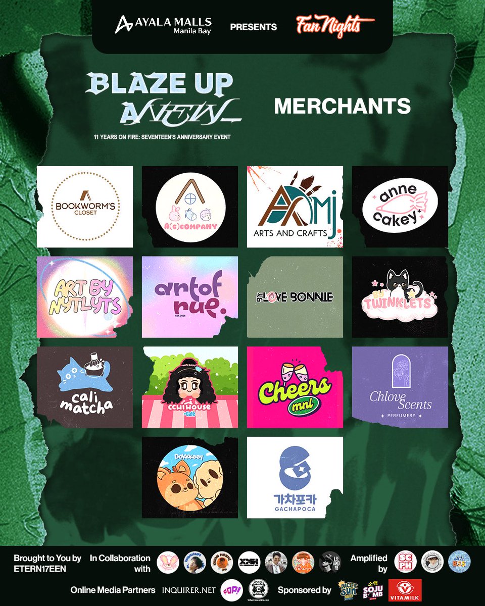 🛍 MERCHANT LINE-UP

𝘼𝙇𝙊! 𝘼𝙇𝙊! 𝘍𝘭𝘢𝘴𝘩𝘪𝘯𝘨 𝘭𝘪𝘬𝘦 𝘢 𝘵𝘩𝘶𝘯𝘥𝘦𝘳𝘣𝘰𝘭𝘵⚡️⚡️⚡️

Get ready for the craziest and the hottest lineup of CARAT Merchants🔥
It's gonna be a BURSTDAY 💥 to remember.

𝗥𝗘𝗚𝗜𝗦𝗧𝗥𝗔𝗧𝗜𝗢𝗡 𝗜𝗦 𝗦𝗧𝗜𝗟𝗟 𝗢𝗣𝗘𝗡 💚
🔗