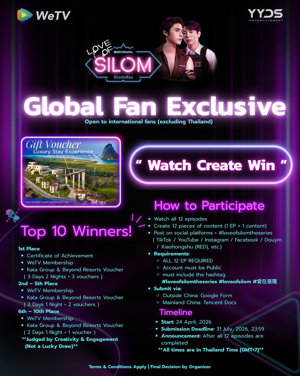 Love of Silom The Series tweet media