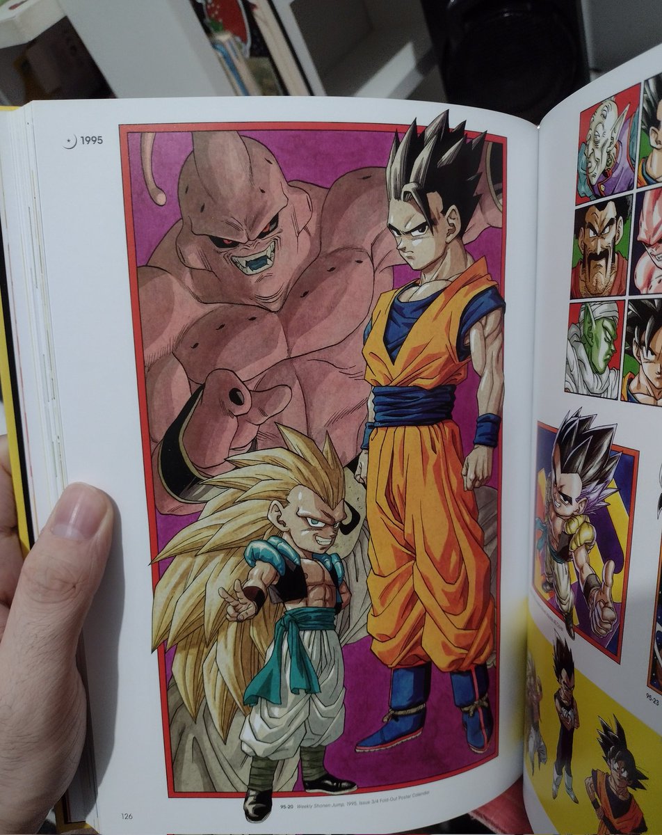 haveheartx's tweet photo. minha namorada me deu um artbook de dragon ball, é apenas o melhor presente que já recebi na vida https://t.co/akD85Ht55o