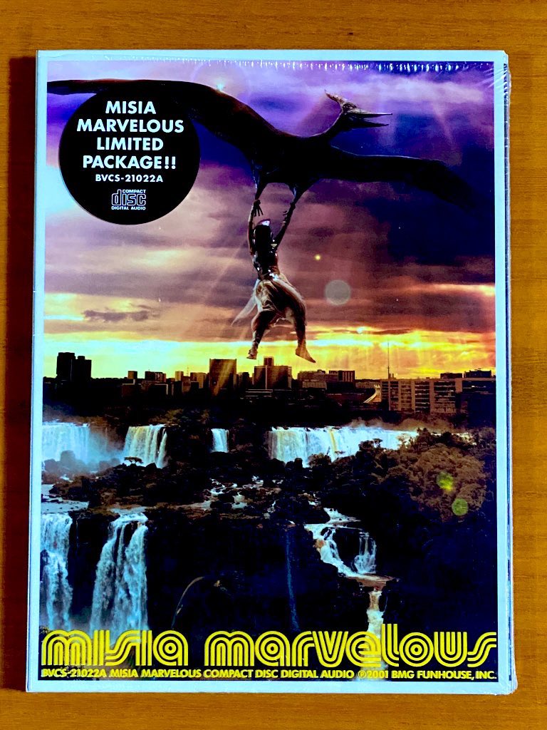 本日で発売から25年！！！ 2001年4月25日 発売 【MARVELOUS /MISIA