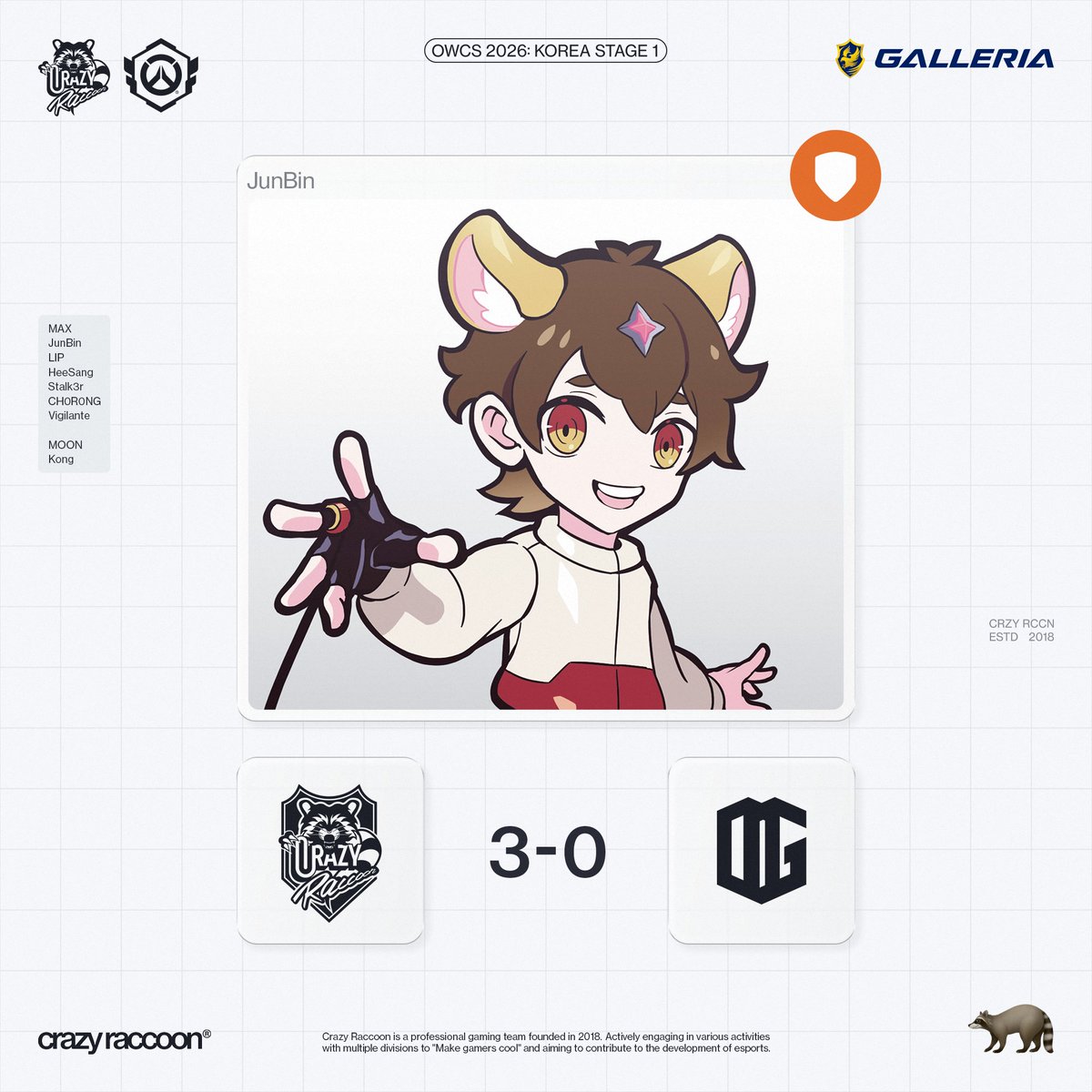 Crazy Raccoon tweet media