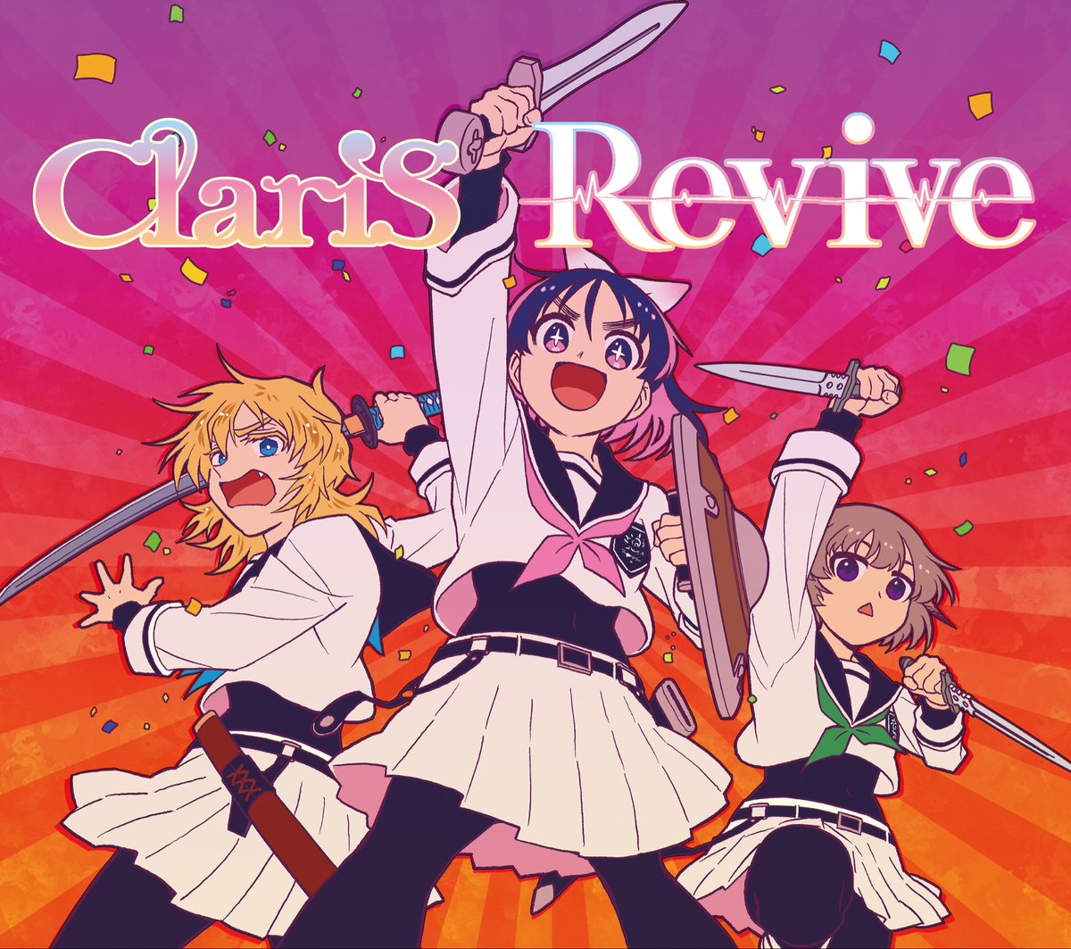 ARTWORK】 5/27(水)発売 #ClariS 30thシングル「#Revive」 ジャケット
