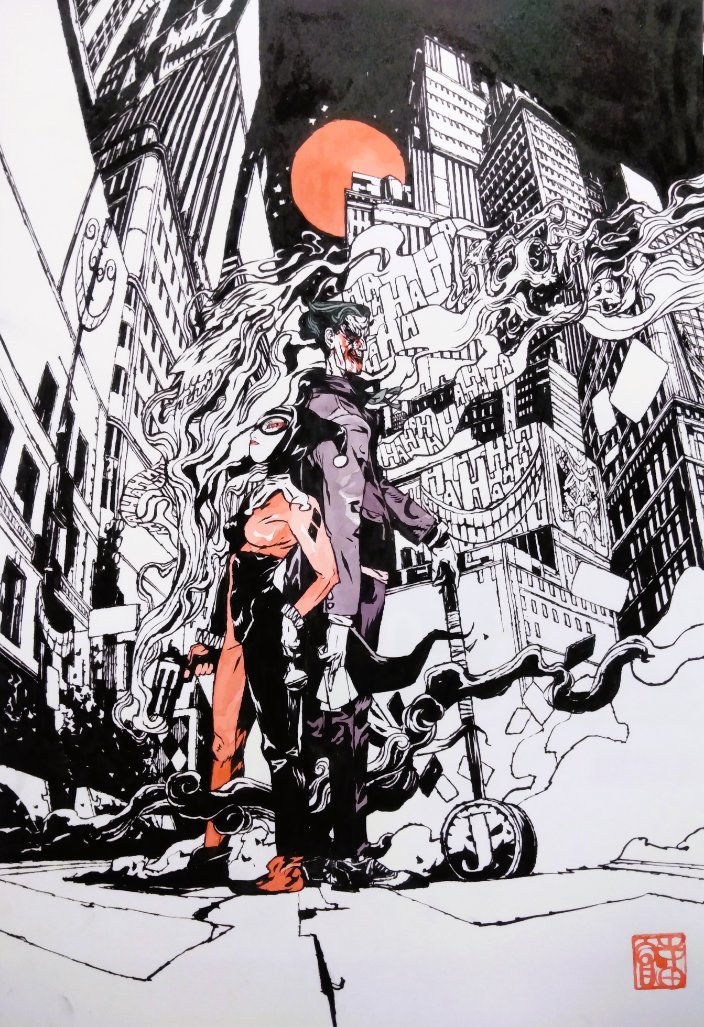 ToruTerada67's tweet image. でけた✨✨✨
#JOKER #HARLEYQUINN