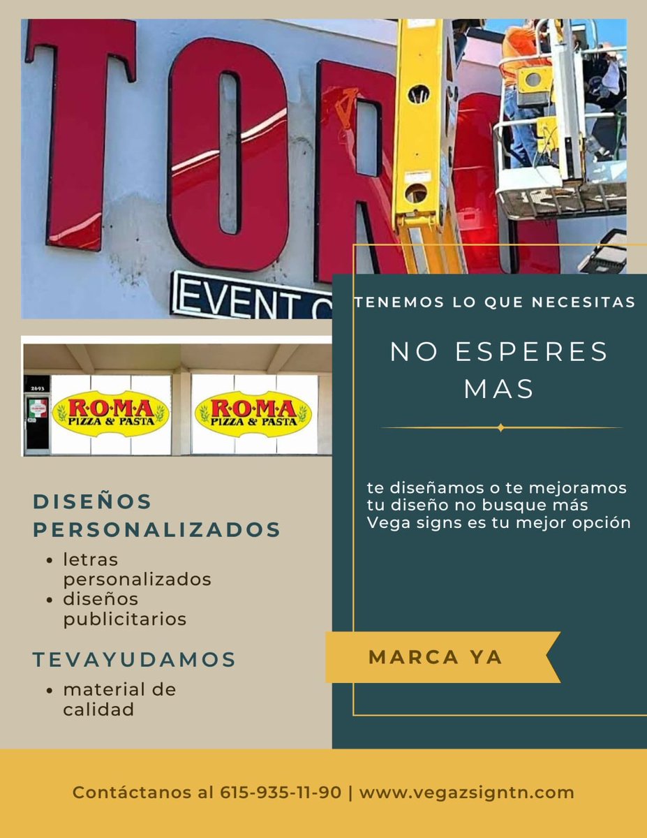 vegarotulos's tweet image. #marca ya