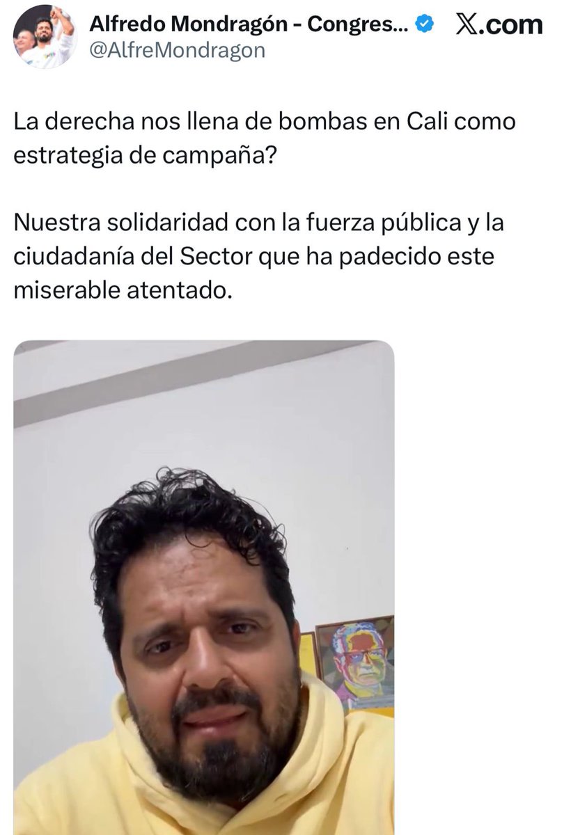 María Fernanda Cabal tweet media