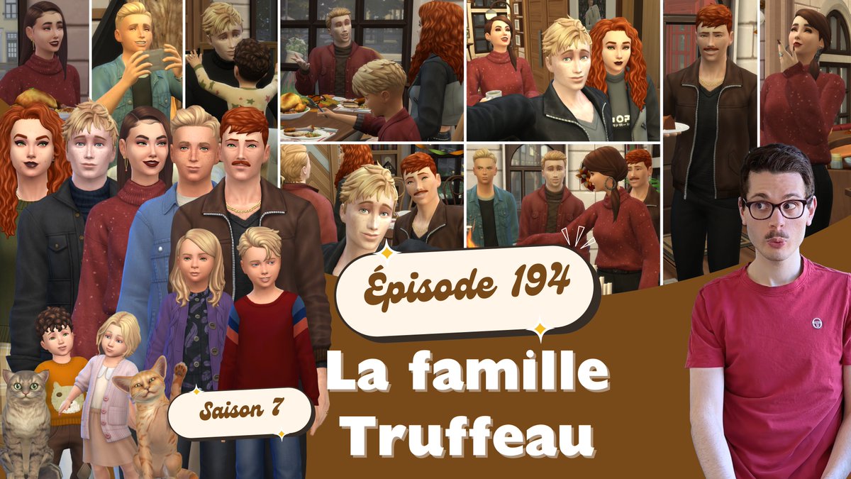 Pour la fête des récoltes, Juliette &amp; Liam invitent la famille pour une dîner le soir. 🍂
La journée, ils s'occuperont des corvées et des enfants, mais le soir, la fête ne se terminera pas comme prévu😬
Nouvel épisode du let's play #Sims4 dispo ici✨💚⬇️:
youtu.be/1zZM17fQHsY