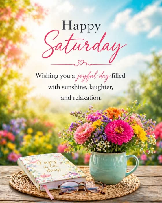 GratefulStella's tweet image. 🩷💐🩷🌷🩷 #HappySaturday #joyful #day #sunshine #laughter #relaxation #saturdaymood #saturdayvibes #saturdayfeeling #enjoy #weekend #April25 #April2026 🩷💐🩷🌷🩷
