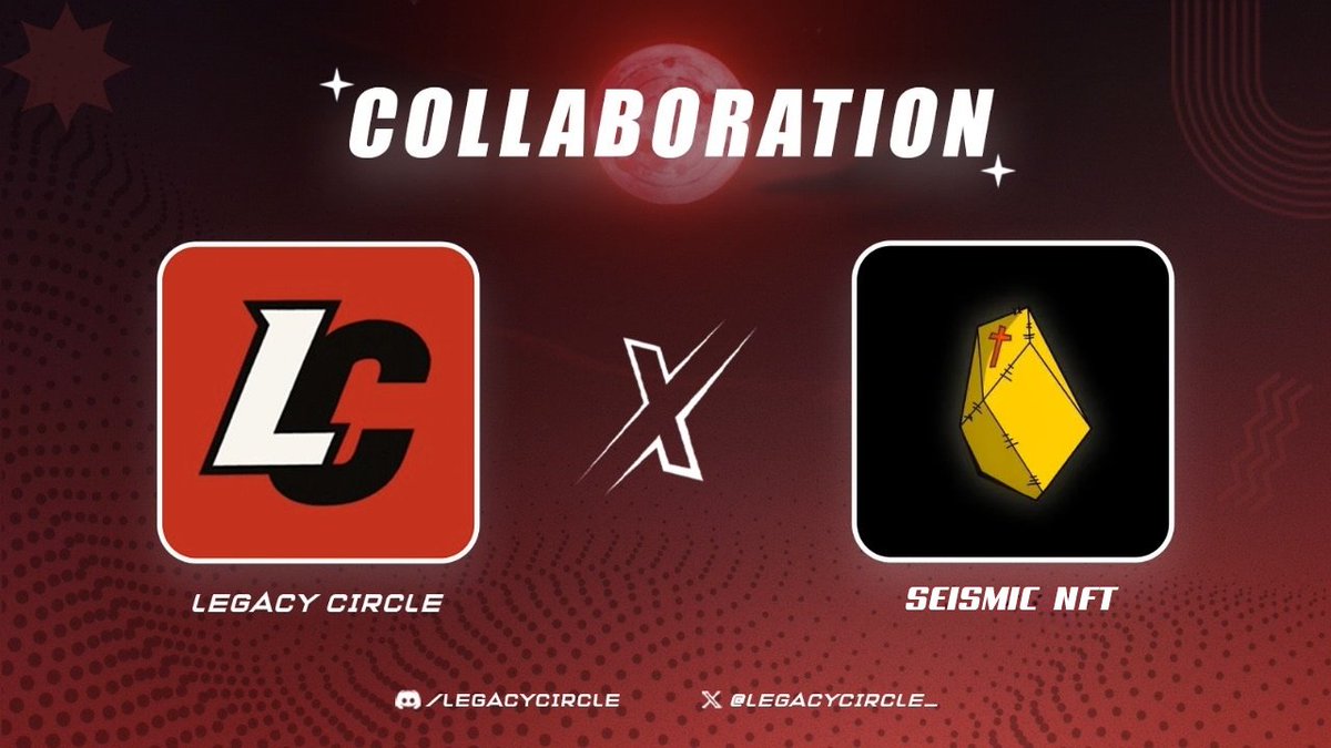 LegacyCircle_'s tweet photo. We're happy to announce our collaboration with @SeismicNFT https://t.co/JVoNbdfEOb