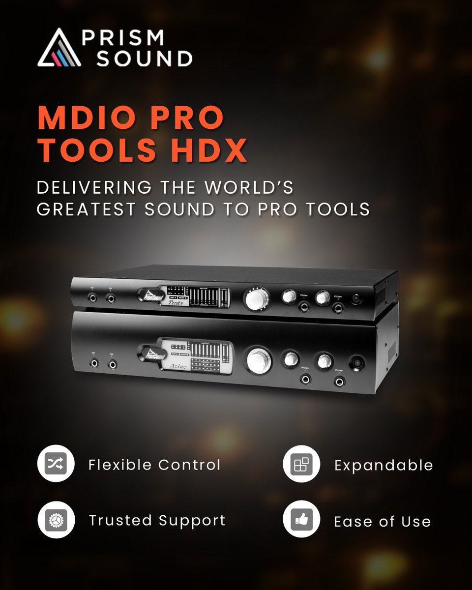 trimacindia's tweet image. MDIO Pro Tools HDX
Delivering the world's greatest sound to Pro Tools

The Prism Sound MDIO PT-HDX module brings all of these benefits to our much revered ATLAS and TITAN interfaces.

#Prismsound #MDIO #Protools #HDX