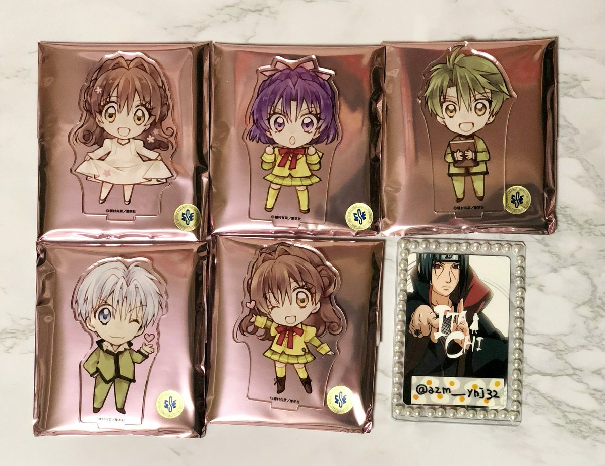 azm___ynj32's tweet photo. 【交換・譲渡】種村有菜 30周年記念展 ミニアクリルスタンド アニカフェ ポートレート コースター

◎譲→まろん、稚空、★都、★水無月

◎求→フィン or 画像2枚目参照 > 440/個＋送料

※譲渡は★のみ。
2枚目のお品物と交換の場合、比率違いにて交換可能です。
お気軽にお声掛け下さい。 https://t.co/DW43RGGgeu