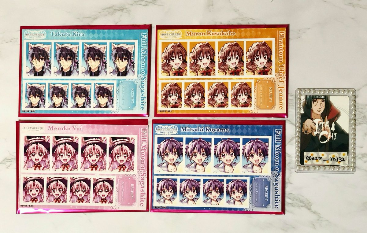 azm___ynj32's tweet photo. 【交換】種村有菜 30周年記念展 証明写真館コレクション

◎譲→まろん、満月、タクト、めろこ

◎求→フィン

郵送でのお取引となります。
検索からでもお気軽にお声掛け下さい。 https://t.co/EdruvJs9kN