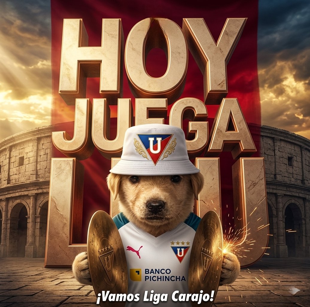 TodosSomosLiga's tweet photo. Hoy juega Liga
#EmelecVSLiga #yotedare #Liguistas #FanaticosDeVos #ldu #lduquito #LDUQ #ligadequito https://t.co/RhmJkh4lF6
