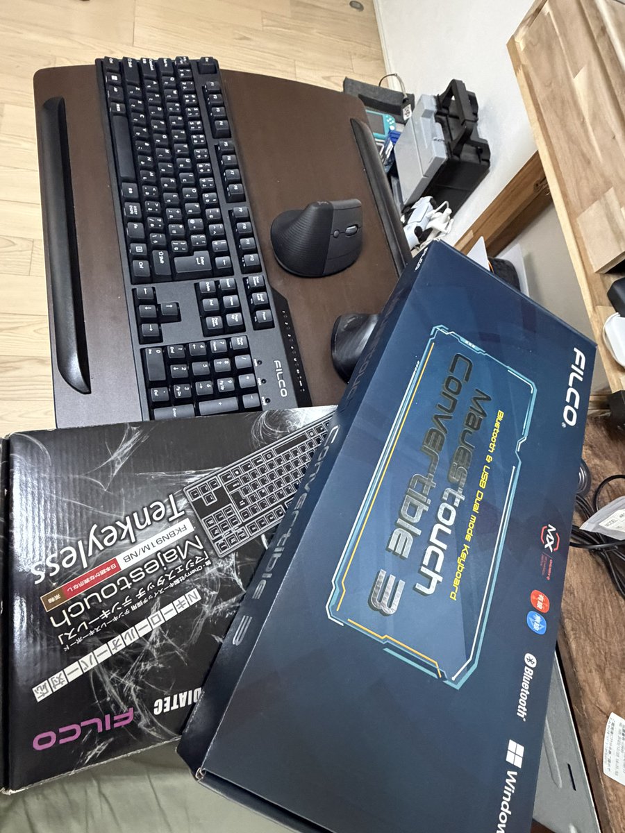 natsuki1587's tweet photo. 最近無線のに変えたばっかりなのに…
閉業とは寂しすぎる。
HHKBやRealForce色々試しましたが、僕は1番FILCOが好きでずっと使ってました。
お疲れ様です！

https://t.co/WBehVZ4Xyb
#FILCO
#ダイヤテック https://t.co/JYC3hy2U5U