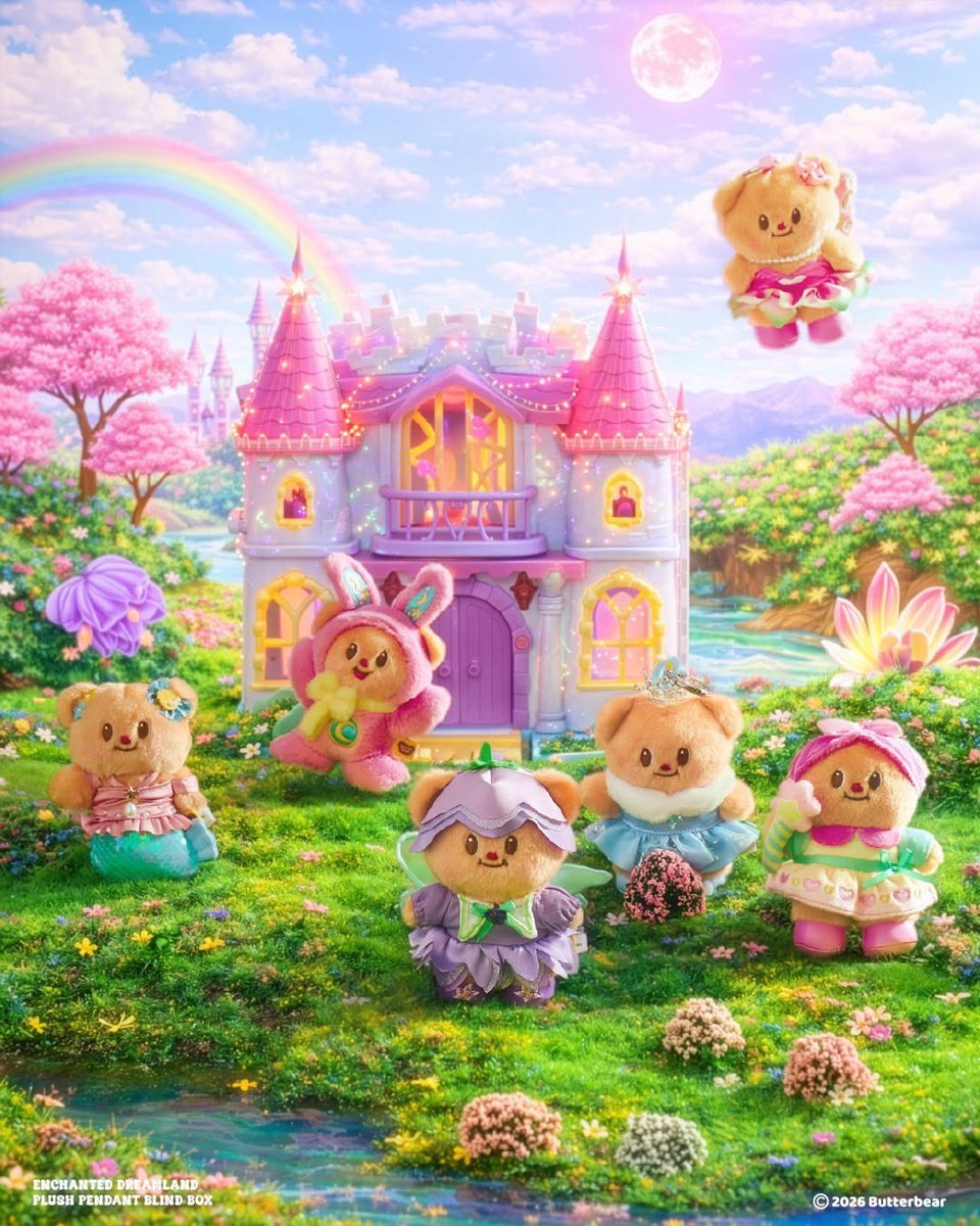 butterbear_th's tweet photo. 🌈✨ Enchanted Dreamland Blind Box Coming soon… ✨🧸
ดินแดนความฝันของน้องเนย…กำลังจะเปิดแล้วนะคะ 💖
ความน่ารักแบบเซอร์ไพรส์ รอให้ทุกคนมาเจอด้วยตัวเอง 🥹✨

กล่องสุ่มคอลเลคชั่นใหม่
ที่รวมเหล่าเพื่อน ๆ ในโลกแฟนตาซีสุดละมุน 🌸🦋
จะได้ใคร…ต้องลุ้นกันน้า 👀💫

A tiny world full of wonder is on its way 💖
Unbox a little magic, one surprise at a time ✨

🧸 เปิดวางขายทุกช่องทางเร็วๆนี้
🧸 Stay tuned for the Enchanted Dreamland… coming soon 💫

📍 Butterbear Café @ Emsphere & Siam Paragon
🩷 LINE SHOPPING: @butterbear.th
🌎 https://t.co/eSVOU5Jrfa

#Butterbear #BlindBox #EnchantedDreamland #น้องเนย #ด้อมน้องเนย