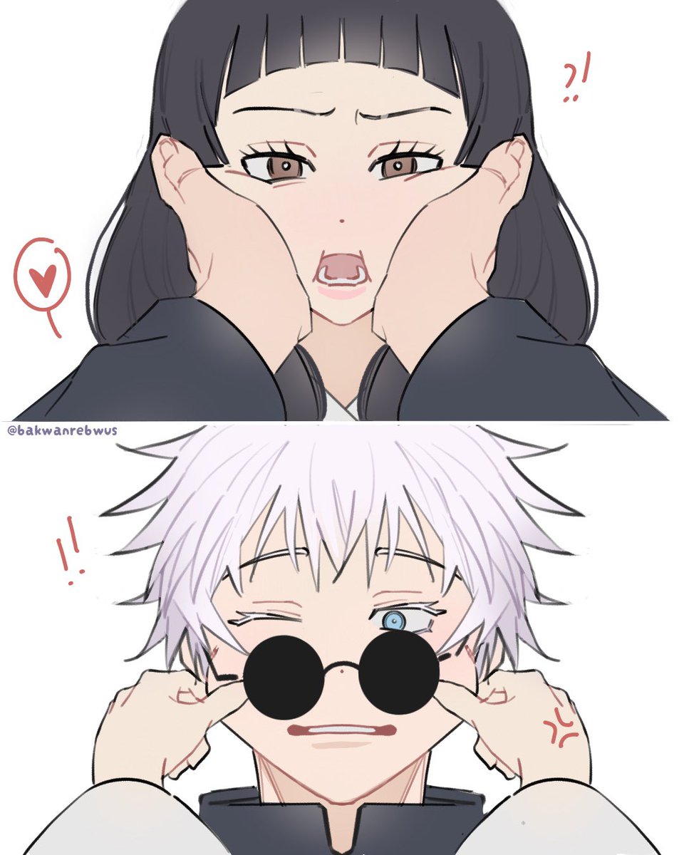 squish squish! 🍡 #gojohime