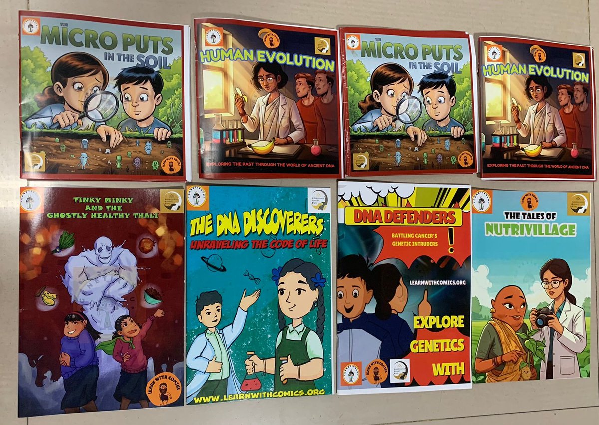 genetiks4u's tweet image. Through our Basic and Advanced comic series, we make genetics simple, engaging, and unforgettable through storytelling and vibrant visuals.🔍📒🧬👨‍🔬👩‍🔬#Comics #learning 
Because every future scientist starts somewhere  and we’re here for every step of that journey.#ScienceComics🔍