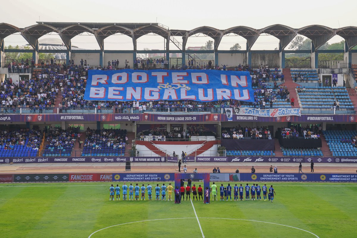 bengalurufc's tweet image. Rooted in their love. 💙

#WeAreBFC #ISL12 #BFCMCFC #Jotheyali