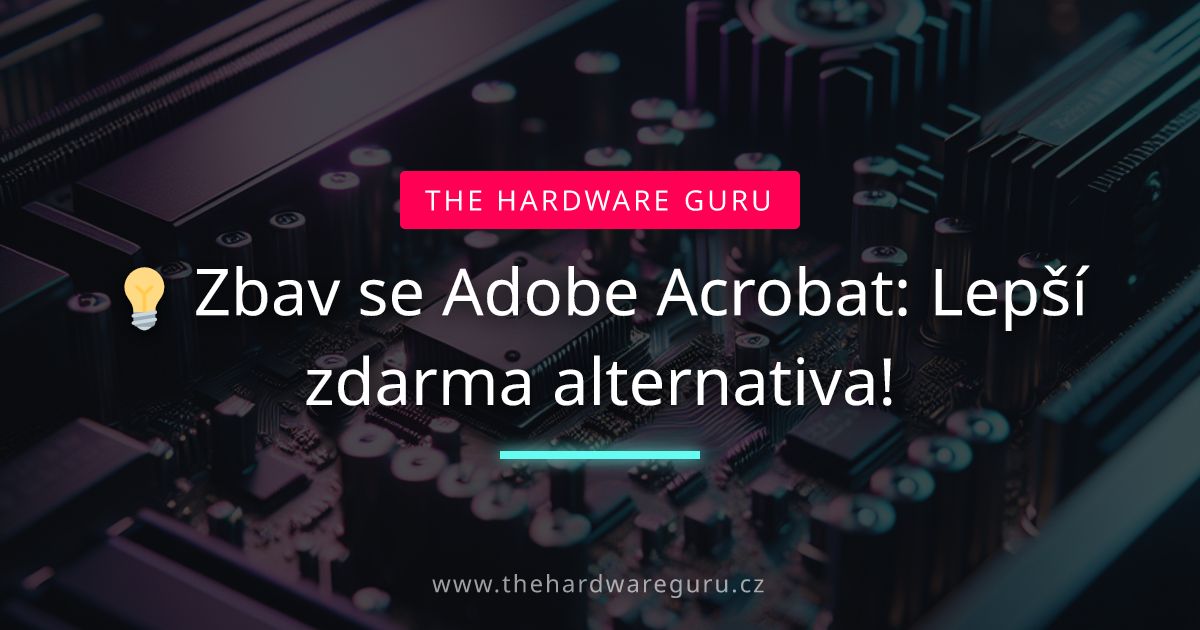 MilllisG70229's tweet image. 💡 Zbav se Adobe Acrobat: Lepší zdarma alternativa!

👉 Naučíte se, jak přejít z Adobe Acrobat na bezplatný nástroj, který nabízí více funkcí.

A právě tady se láme rozdíl mezi průměrem a výsledky.

👇 vysvětlení:

Jak to vidíš ty?

#contentcreation #streaming