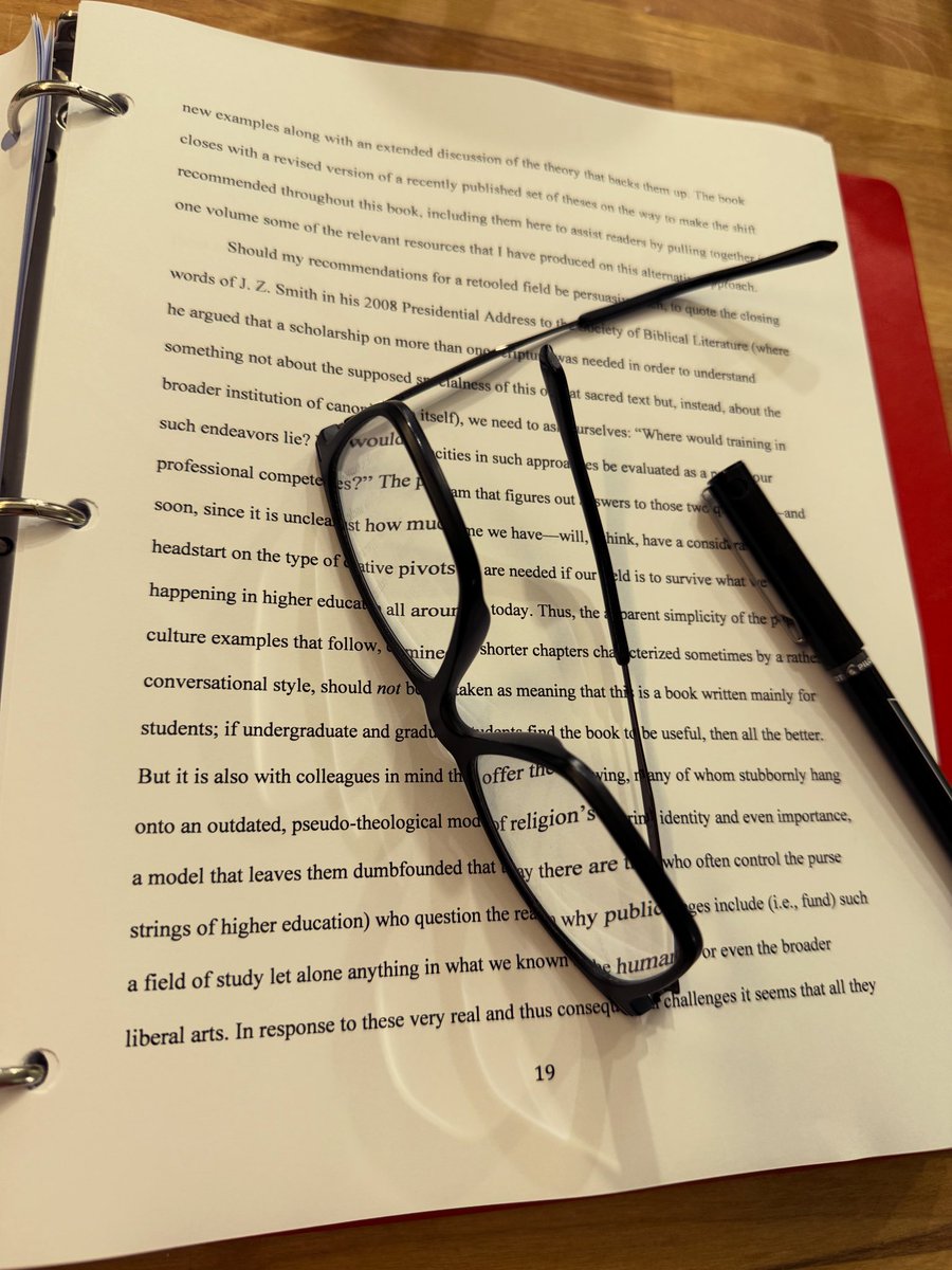McCutcheonSays's tweet photo. Final read of the new book ms. @RutgersUPress #redescriptions https://t.co/qUSOA9qZRG