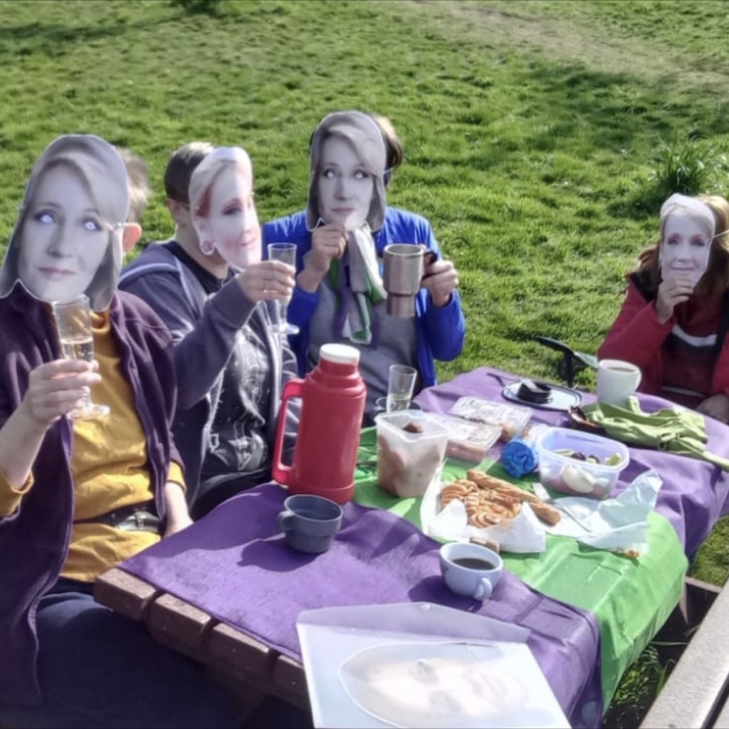 IndiaWilloughby's tweet photo. So the “Women’s Rights” campaigners known as Terfs are now officially in partnership with anti-abortion and trad wife campaigners the ADF - and have threatened the Women’s Institute, Girl Guides, Hampstead Ladies Pond, Park Run and umpteen other orgs who won’t join in with their hate.