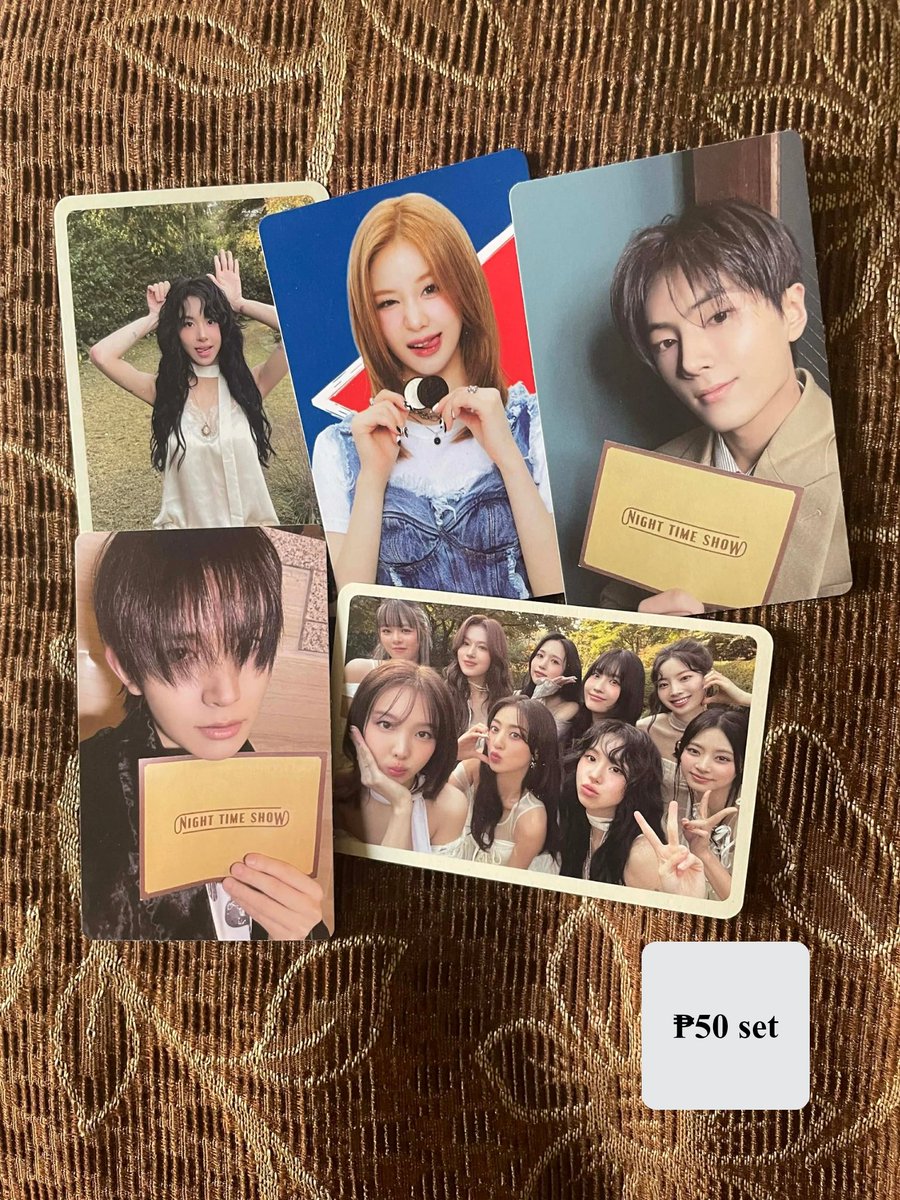 aenicka_'s tweet photo. wts | lfb pc set
⪩⪨ free pf 
⪩⪨ free sf for take all 
⪩⪨jnt
⪩⪨ onhand
⪩⪨× sensi buyers
⪩⪨ bulacan loc.
🏷️enhypen, twice, baby monster pc nayeon jeongyeon momo sana jihyo mina dahyun chaeyoung tzuyu sunoo jungwon jay jake heeseung ni-ki pharita chiquita pc selling https://t.co/xtU9X5wHvN