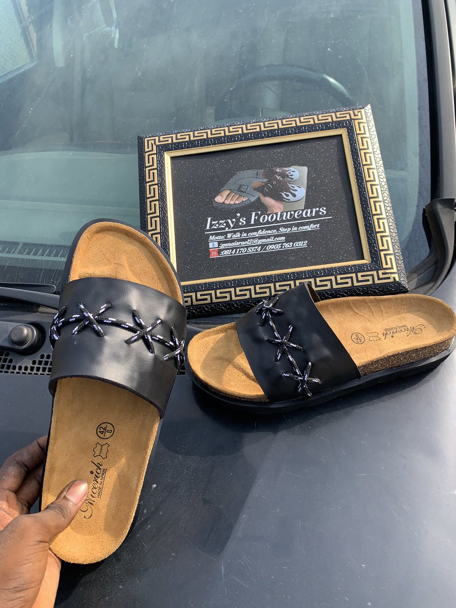 Israelgana1's tweet image. Good day , Introducing my Lil #Business and #Handwork (#Footwears) please support 😎♥️.
Delivery , worldwide 🌎🚚 
☎️/:+2349057630312
💬/:+2348141705374