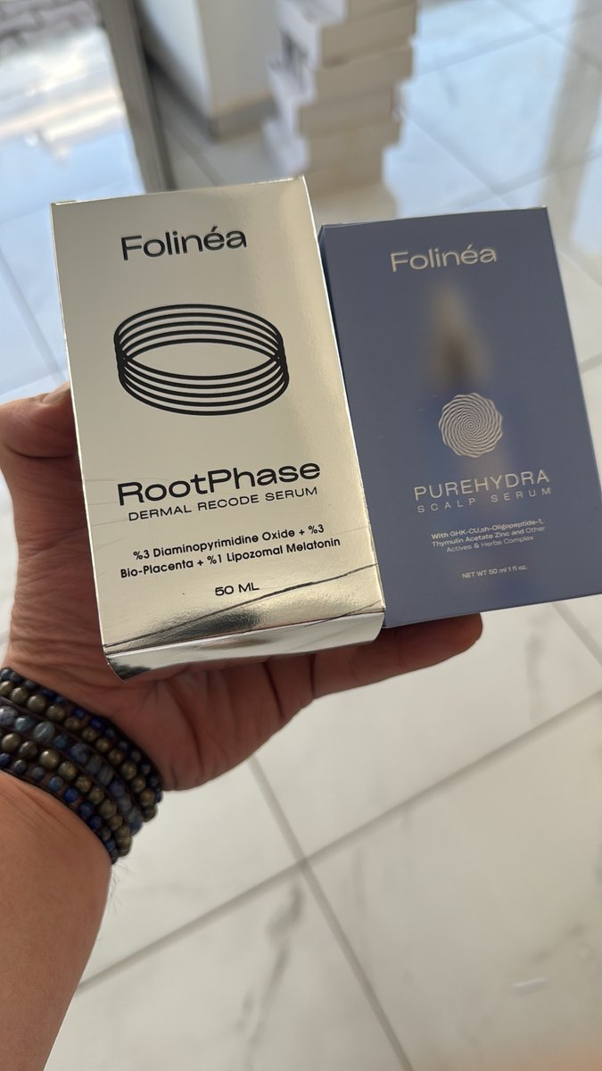 sefauygunn's tweet photo. Kullanabileceğiniz en iyi içerikli 2 saç serumu bu.
Hem kadın hem erkekler için.

Rootphase, Melatonin + %3 Aminexil + %3 Bio-Placenta içeren kompleks bir formül.

Purehydra, Bakır peptit, Redensyl, Capixyl, Procapil ve 10'dan fazla bitki ve aktif içeriyor.

Ve bu 2 serum sadece 2600 TL.
Muadillerin içeriğine göre bir kaç kat ucuz.

Şans vermemek için bahaneniz yok, lütfen 6 ay, saç masajı + dermaroller + magnezyum yağı ile deneyin.

Gerekirse 1200 mg bakır peptit ekleyin ilk 2 ay.

Saç ektirseniz bile buna ihtiyacınız var, çünkü ekilen saçlarda dökülüyor, çoğu erkek istediği sonucu alamıyor.

Güvenin, çünkü alternatifi yok