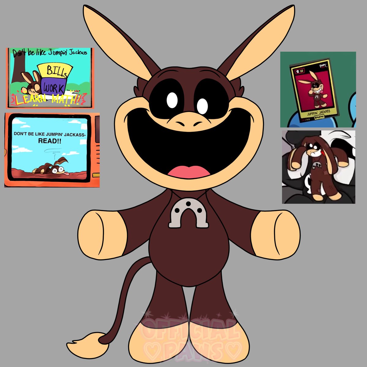 _OfficialPaws_'s tweet image. Another Fan Critter has joined the Fan Critters group!
Jumpin' Jackass!🫏

HeadCanon of their Pendant/Charm representation + HeadCanon/AU Voice of them!

#SmilingCritters #ibispaintx #art #digitalart #fy #fyp #fypシ #fypage #foryou #foryoupage #foryourpage #foryoupageシ #fypシ゚
