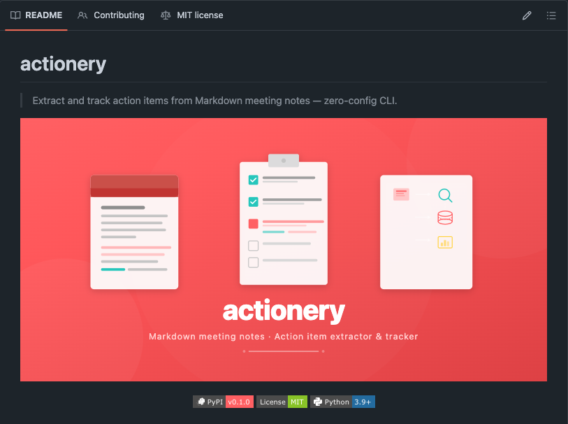 izag82161's tweet image. Mini OSS Project : [ 53~64 / 100 ] 

53. actionery
54. recurtrack
55. regexlab
56. bizpulse

#deepseek #qwen #kimi #minimax #mimo #hy3 #opencode #100DaysOfCode #buildinpublic #indiedev