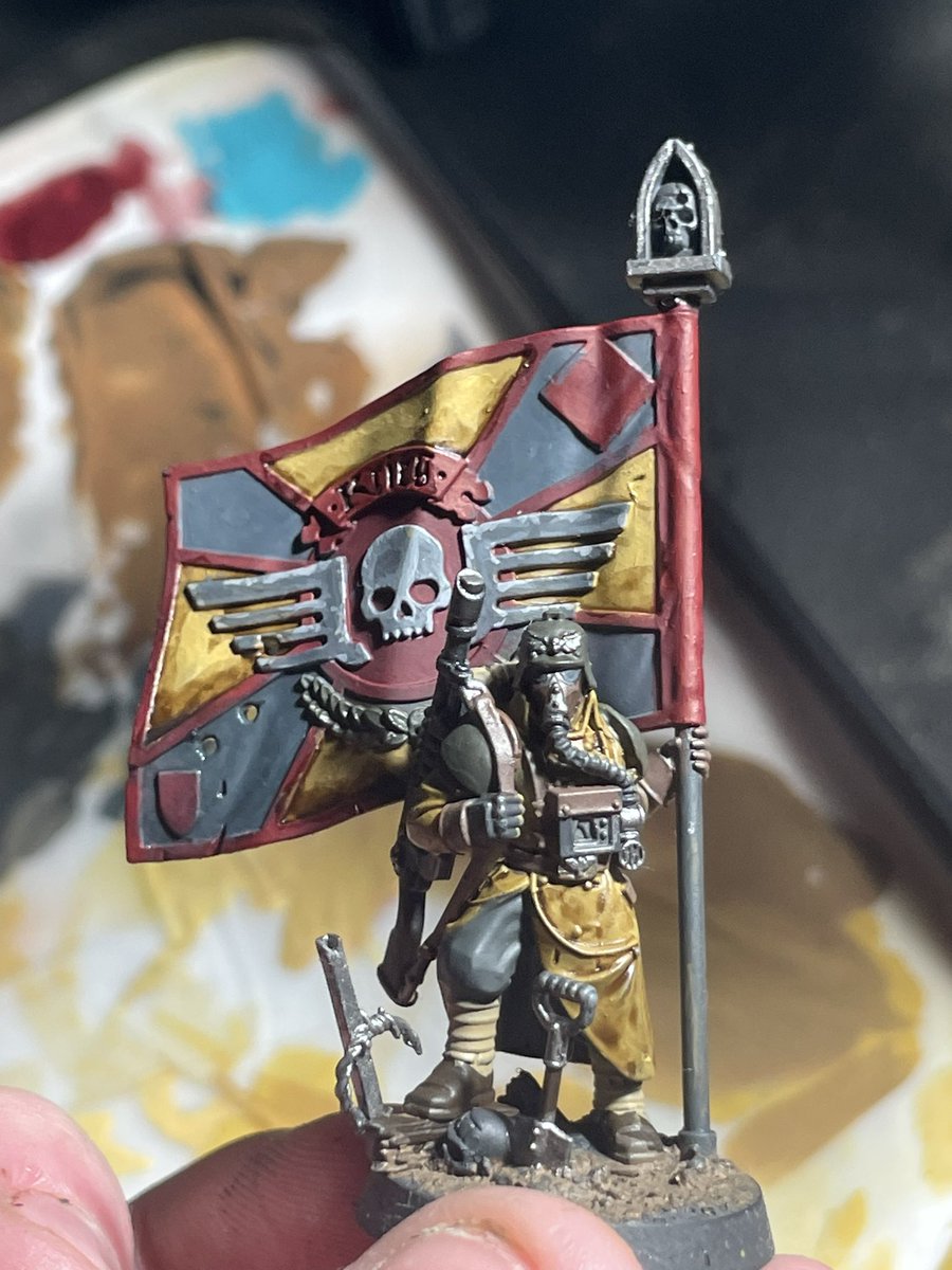 WIP steel legion standard bearer
