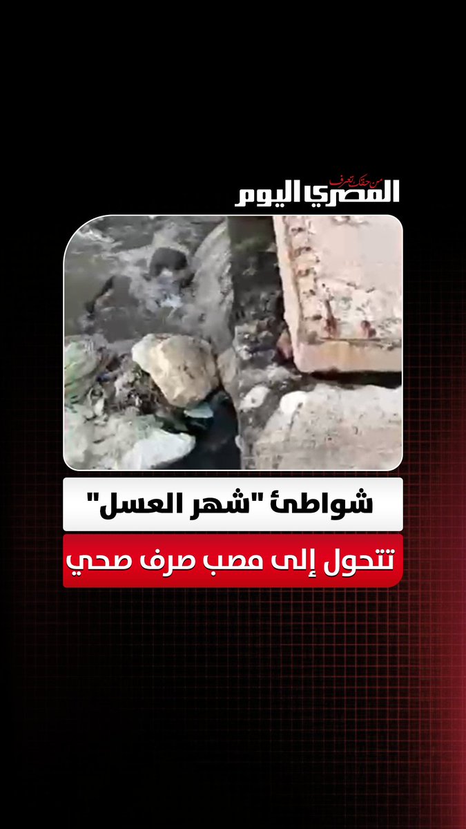 "أطفالنا مرضوا.. ننزل نتهوّى ولا ننزل في المجاري؟".. شواطئ "شهر العسل" تتحول إلى مصب صرف صحي يهدد صحة الأهالي بالإسكندرية 