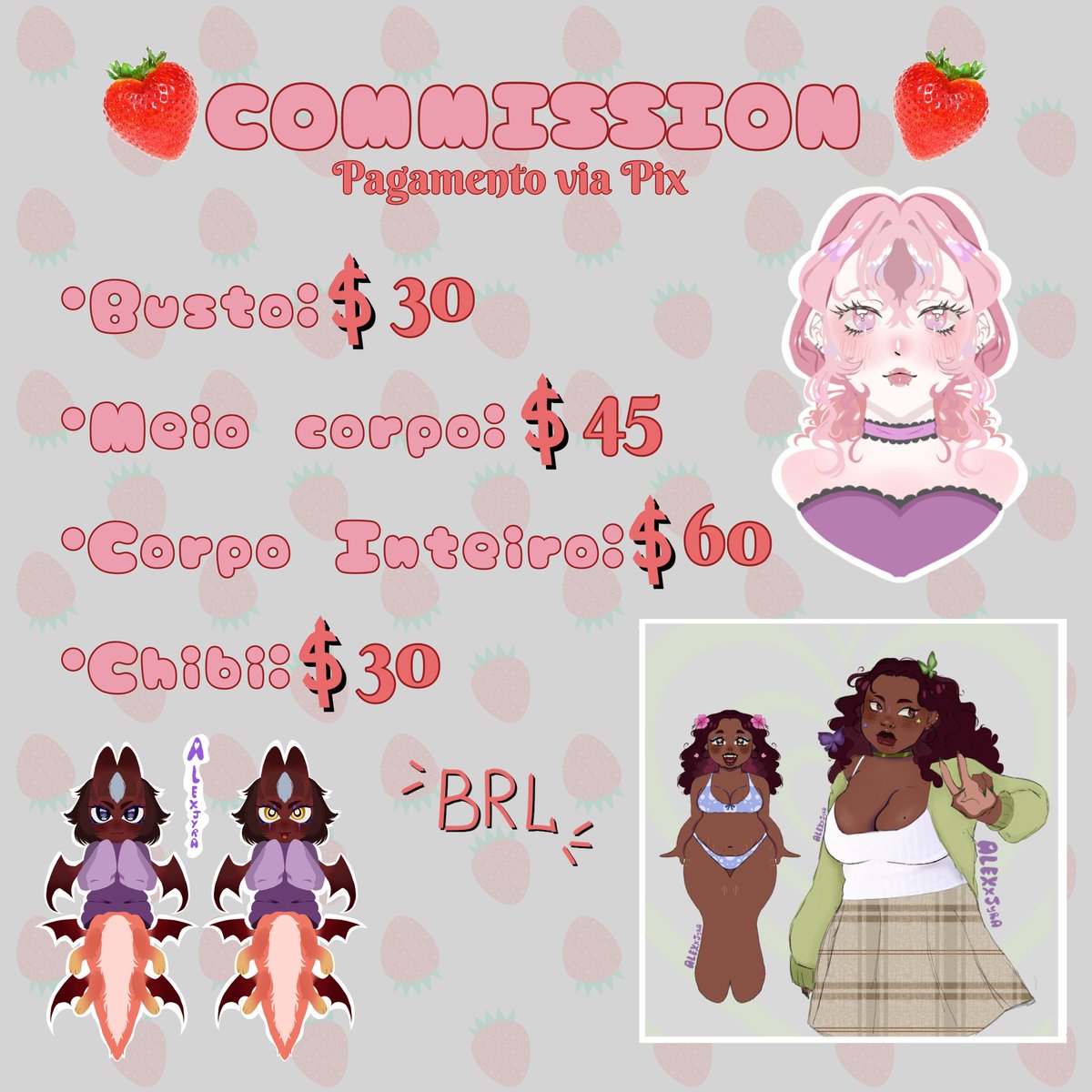 Vgen☆•𝚂𝚝𝚛𝚊𝚠𝚋𝚎𝚛𝚛𝚢•★•OPEN COMM•☆ tweet media