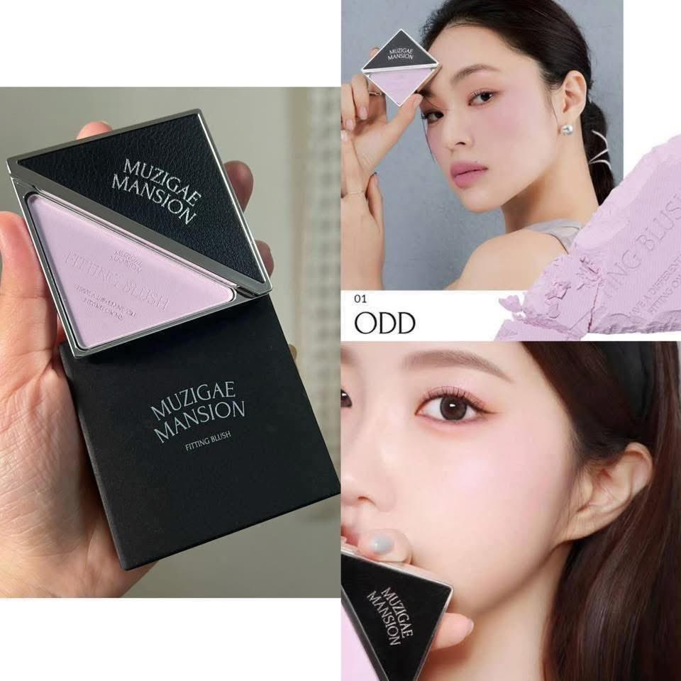 MaShop1_2's tweet image. 💖89.- มี 16  (ราคาเต็ม 390) 

Exp2026.08

#MuzigaeMansion Fitting #Blush เป็นบลัชออนเนื้อแป้งแบบวีแกนที่  ช่วยเบลอรูขุมขนและควบคุมความมัน ใช้เป็น Setting make up ก็สวยพุ่งค่ะ